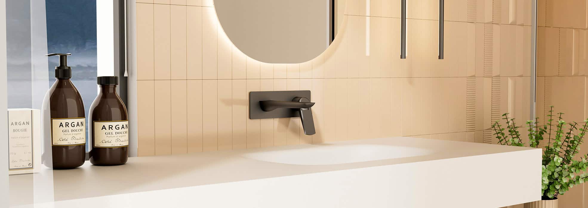 Durable Faucets Built for High-Traffic, Multi-User Spaces 9 Gunmetal Wall faucet with single handle