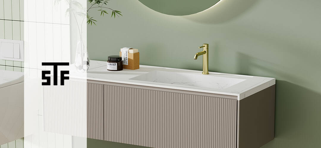 Modern design bathroom faucet with standard installation-B990