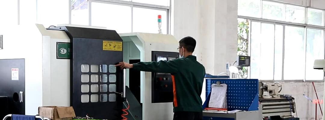 Quality inspection of equipment at the faucet factory