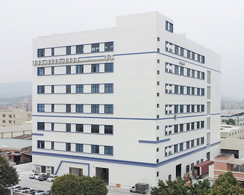 Lanerdi faucet factory building outside view