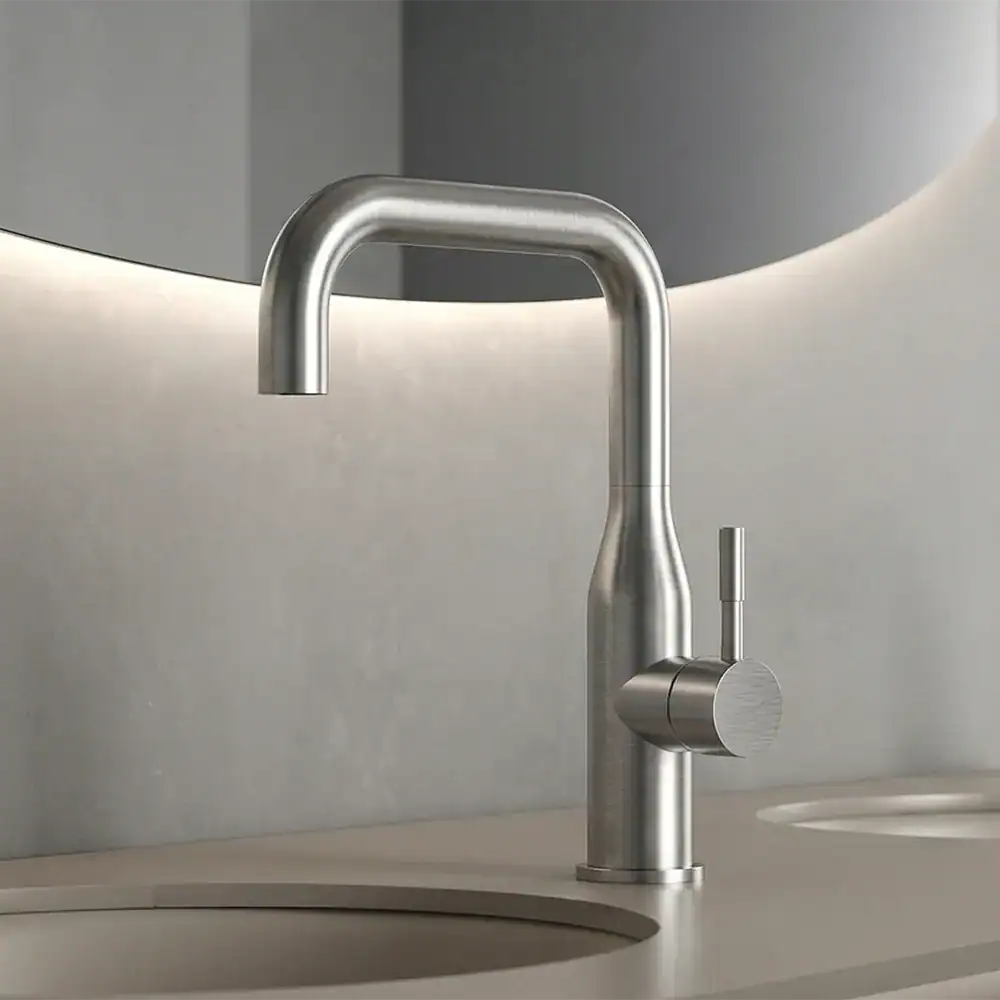 B710 01 stainless steel bathroom faucet Alora collection