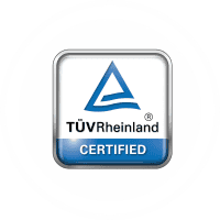 TUV Rheinland audited facility logos for China sanitary ware factory