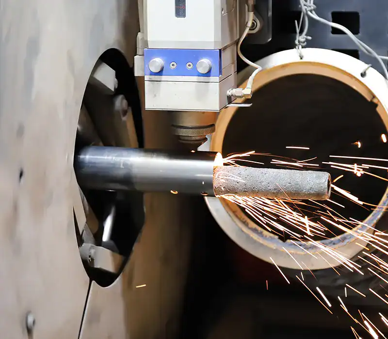 raw material laser cutting process