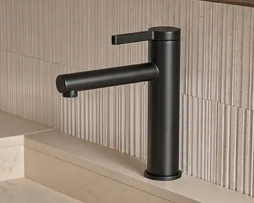 Stainless steel basin mixer matte black finishes B102001312