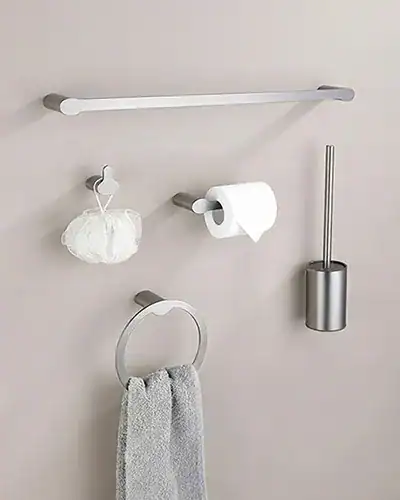 Heavy-duty INOX 304 bathroom hardware and towel rails matching our wholesale tapware collections
