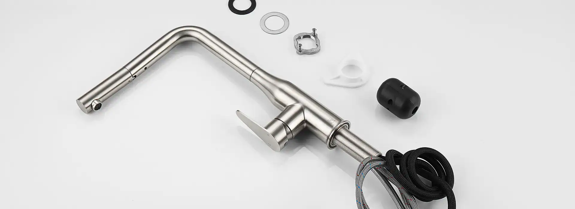 kitchen faucet sample with components